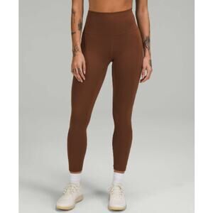 Lululemon Roasted Brown Wunder Train Legging Size 2